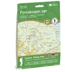 Finnskogen Süd Topographische Wanderkarte 1:50.000 Bl. 3032 - Nordeca Topo 3000