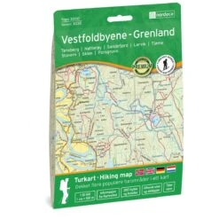 Vestfoldbyene - Grenland Topografische Wanderkarte 1:50.000 Bl. 3035 - Nordeca Topo 3000