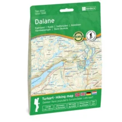 Dalane Topographische Wanderkarte 1:50.000 Bl. 3045 - Nordeca Topo 3000