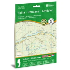 Sollia Topographische Wanderkarte 1:50.000 Bl. 3058 - Nordeca Topo 3000