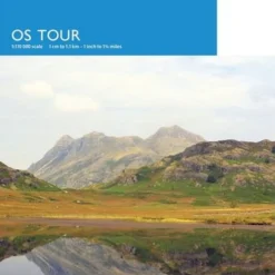OS Tour Map Lake District & Cumbria Freizeitkarte Mit Radrouten 1:110.000