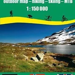 Norwegen: Hardangervidda Trekking Und Freizeitkarte 1:150.000, ProjektNord