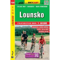 Lounsko / Laun Radwanderkarte 1:60.000 - SHOCart 108