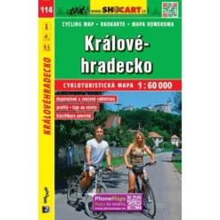 Kralovehradecko / Königgräz Radwanderkarte 1:60.000 - SHOCart 114
