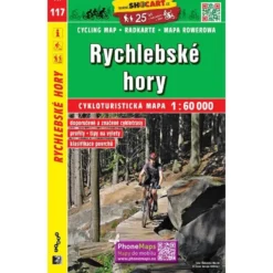Reichensteiner Gebirge Radwanderkarte 1:60.000 - SHOCart 117