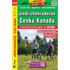 Neuhaus Böhmisches Kanada Radwanderkarte 1:60.000 - SHOCart 163