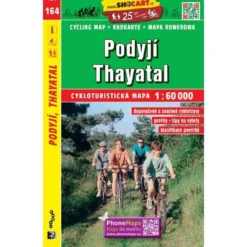 Nationalpark Podyji, Nationalpark Thayatal Radwanderkarte 1:60.000 - SHOCart 164