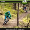Supertrail Map Graz Mountainbike-Karte 1:50.000, Wasser- Und Reissfest (STM)