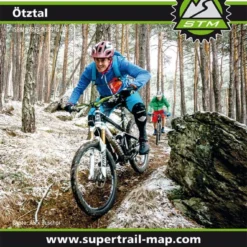 Supertrail Map Ötztal Mountainbike-Karte 1:50.000, Wasser- Und Reissfest (STM)