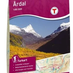 Ardal / Årdal Wanderkarte 1:50.000 – Norwegen, Turkart 2531 Von Nordeca