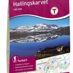 Hallingskarvet Wanderkarte 1:50.000 – Norwegen, Turkart 2517 Von Nordeca