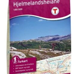 Hjelmelandsheiane Wanderkarte 1:50.000 – Norwegen, Turkart 2232 Von Nordeca