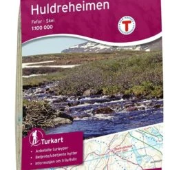 Huldreheimen Fefor-Skei Wanderkarte 1:100.000 – Norwegen, Turkart 2489 Von Nordeca