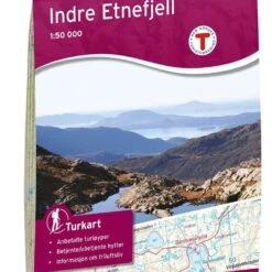 Indre Etnefjell Wanderkarte 1:50.000 – Norwegen, Turkart 2669 Von Nordeca