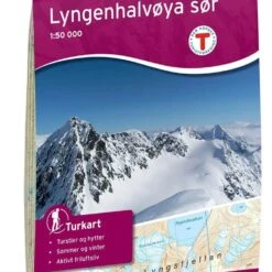 Lyngenhalvoya Süd / Lyngenhalvøya Süd Wanderkarte 1:50.000 – Norwegen, Turkart 2781 Von Nordeca