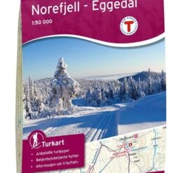 Norefjell-Eggedal Wanderkarte 1:50.000 – Norwegen, Turkart 2525 Von Nordeca