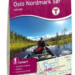 Oslo Nordmark Süd / Sør Wanderkarte 1:25.000 – Norwegen, Turkart 2826 Von Nordeca