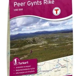 Peer Gynts Rike Wanderkarte 1:50.000 – Norwegen, Turkart 2563 Von Nordeca