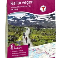 Rallarvegen Wanderkarte 1:50.000 – Norwegen, Turkart 2744 Von Nordeca