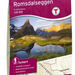 Romsdalseggen Wanderkarte 1:25.000 – Norwegen, Turkart 2756 Von Nordeca