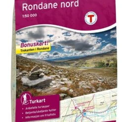 Rondane Nord Wanderkarte 1:50.000 – Norwegen, Turkart 2523 Von Nordeca