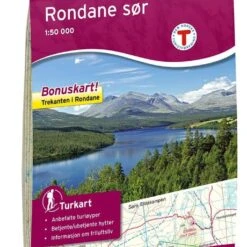 Rondane Süd / Sør Wanderkarte 1:50.000 – Norwegen, Turkart 2521 Von Nordeca