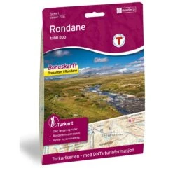 Rondane Wanderkarte 1:100.000 – Norwegen, Turkart 2716 Von Nordeca
