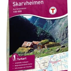 Skarvheimen Wanderkarte 1:50.000 – Norwegen, Turkart 2661 Von Nordeca