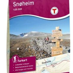 Snoheim / Snøheim Wanderkarte 1:25.000 – Norwegen, Turkart 2784 Von Nordeca