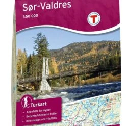 Süd-Valdres / Sør-Valdres Wanderkarte 1:50.000 – Norwegen, Turkart 2555 Von Nordeca