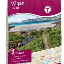 Vagan / Vågan Wanderkarte 1:50.000 – Norwegen, Turkart 2671 Von Nordeca