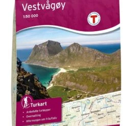 Vestvagoy / Vestvågøy Wanderkarte 1:50.000 – Norwegen, Turkart 2673 Von Nordeca