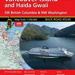 MapArt Back Road Atlas - Vancouver Island And Haida Gwaii 1:250.000