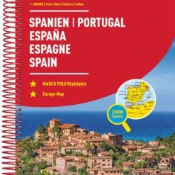 MARCO POLO Reiseatlas Spanien, Portugal 1:300 000
