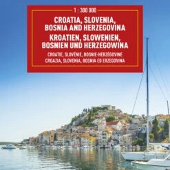 MARCO POLO Reiseatlas Kroatien, Slowenien, Bosnien Und Herzegowina 1:300.000