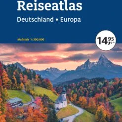 ADAC Reiseatlas 2024/2025 Deutschland 1:200.000, Europa 1:4,5 Mio.