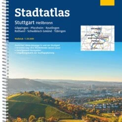 ADAC Stadtatlas Stuttgart/Heilbronn 1:20 000