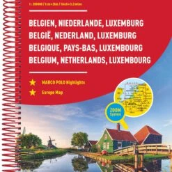 MARCO POLO Reiseatlas Benelux, Belgien, Niederlande, Luxemburg 1:200 000