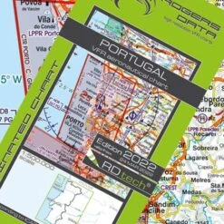 VFR Luftfahrtkarte 2023 - Portugal 1:500.000
