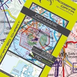 VFR Luftfahrtkarte 2023 - Denmark 1:500.000