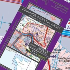 VFR Luftfahrtkarte 2023 - France North West 1:500.000