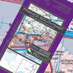 VFR Luftfahrtkarte 2023 - France South East 1:500.000