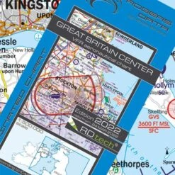 VFR Luftfahrtkarte 2023 - Great Britain Center 1:500.000