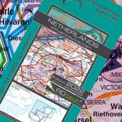 VFR Luftfahrtkarte 2023 - Netherlands 1:500.000