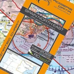 VFR Luftfahrtkarte 2023 - Spain North East 1:500.000