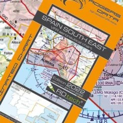 VFR Luftfahrtkarte 2023 - Spain South East 1:500.000