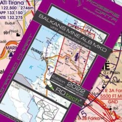 VFR Luftfahrtkarte 2023 - Balkans 1:500.000