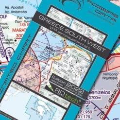 VFR Luftfahrtkarte 2023 - Greece South West 1:500.000