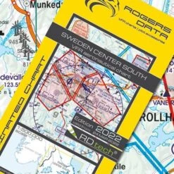 VFR Luftfahrtkarte 2023 - Sweden Center South 1:500.000