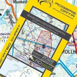 VFR Luftfahrtkarte 2023 - Sweden Center North 1:500.000